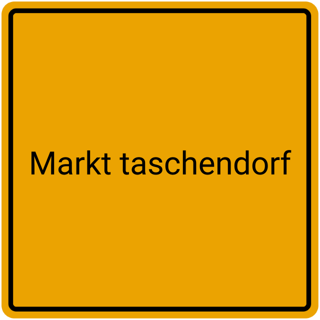 Meldebestätigung Markt Taschendorf